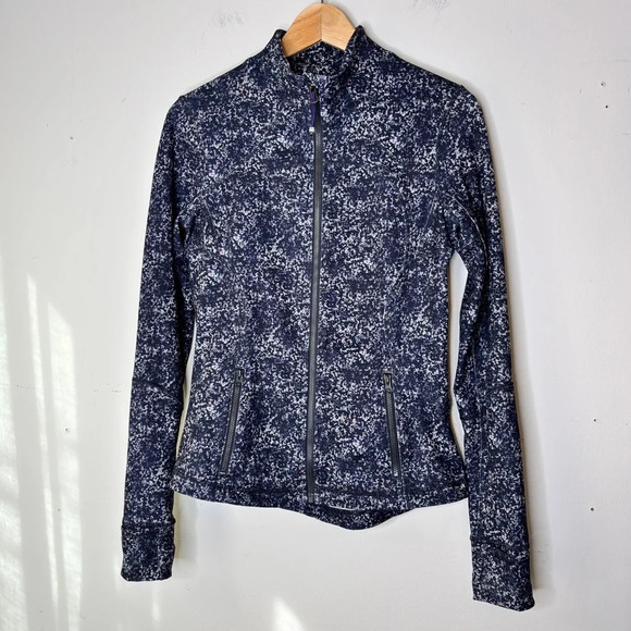 Lululemon Forme Jacket Rocky Road Sand Dune Toothpaste Size 6 - Picture 13 of 14